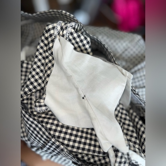 Gianni Versace Vintage Checkered Cotton Trousers (Size 44) - Picture 13 of 15